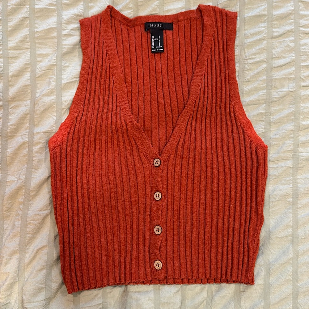 Ribbed Tank Vest